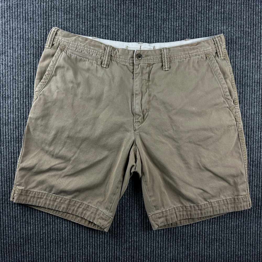 Polo Ralph Lauren Mens Khaki Relaxed Fit Cotton Chino Shorts Size 36 9 Inseam